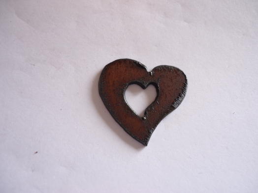 (image for) Curvy Heart small #SH008-1.25
